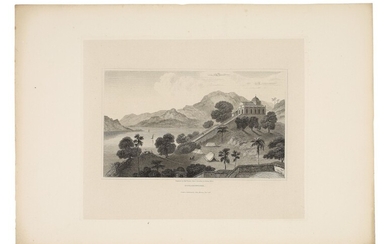 HEBER, REGINALD, LORD BISHOP OF CALCUTTA | 10 engraved proofs from Narrative of a Journey Through the Upper Provinces of India. London: John Murray, 1827