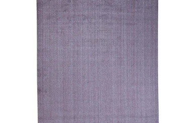 Hand-Loomed Pure Wool Tone on Tone Oriental Rug