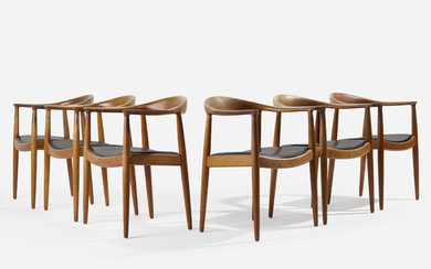 Hans J. Wegner, The Chairs, set of six