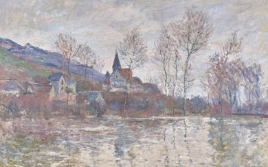 INONDATION À GIVERNY, Claude Monet