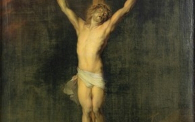 Jacob de Wit (ca. 1695-1754), the crucifixion of Jezus, oil...