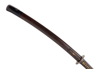 Japanese sword. Wakizashi. 19th century.
