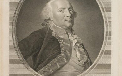 Johann Friedrich Clemens (1748-1831) after J.Schroeder (1757-1812), 'FRIDERICUS WILHELMIUS II. BORUSSORUM REX', King of Prussia, c. 1793, Engraving