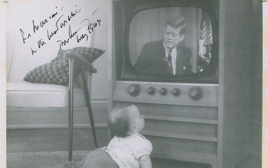 John F. Kennedy Signed Photograph and Typed Letter