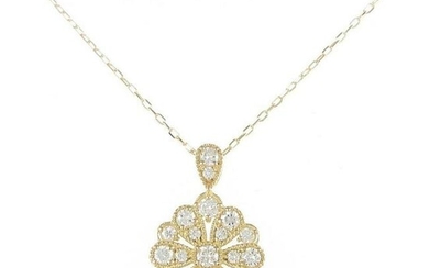 K18YG Diamond Necklace