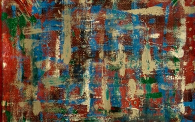 LEOPOLD P. MAARTEN (Austria 1979-), Oil on Canvas, Abstract, Signed, 2017