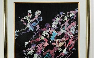 LEROY NEIMAN "RUNNERS" OFFSET LITHOGRAPH 1979