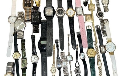Large Lot of Vintage & Contemporary Watches