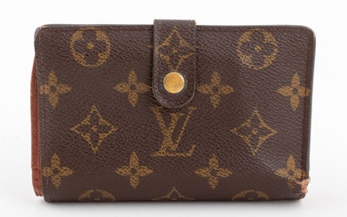 Louis Vuitton Monogram Canvas Leather Wallet