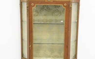 Louis XVI style marble top display case (ht...