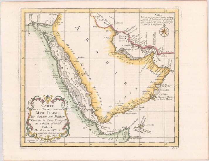 MAP, Arabia, Bellin