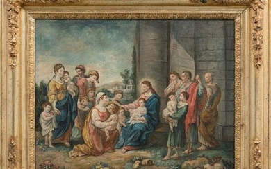 MARIANO ROSSI (Seguace di), Gesù e i bambini