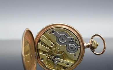 MERMOD FRERES pocket watch movement in neutral gold