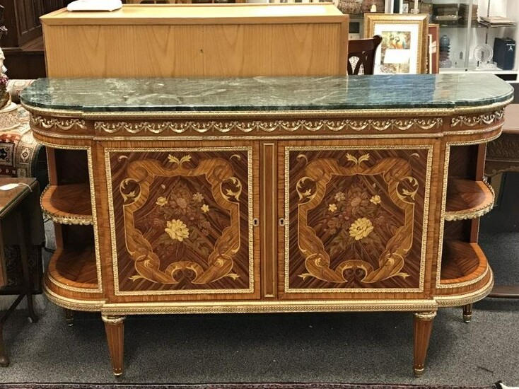 MODERN LOUIS XV STYLE SIDEBOARD REPRODUCTION