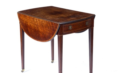 Mahogany drop-flap pembroke table