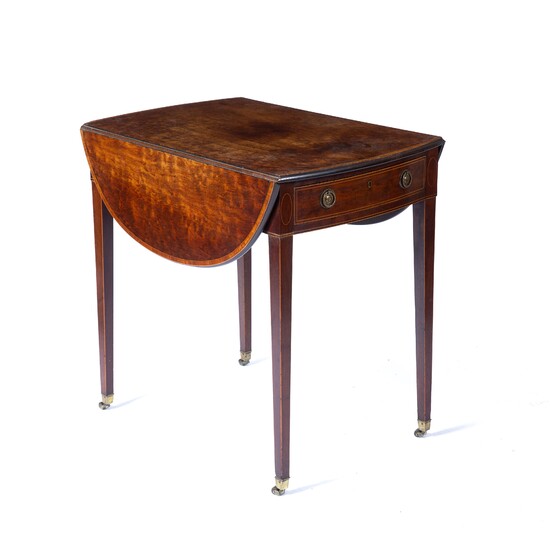 Mahogany drop-flap pembroke table