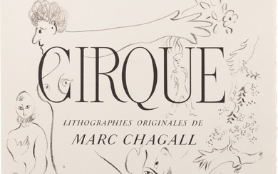 Marc Chagall Nu et visages pour le Cirque