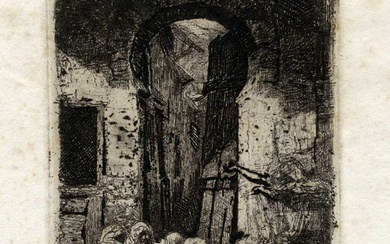 Mariano Fortuny y Marsal (Tarragona, 1838 - Roma, 1874), Tanger. 1861 ca.