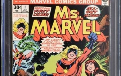 Marvel Comics MS. MARVEL #1, CGC 8.5