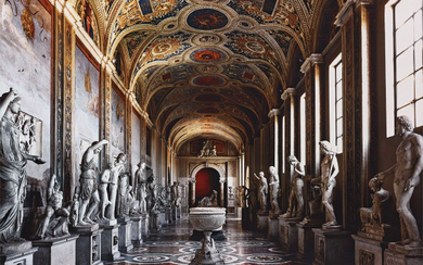 Massimo Listri, Galleria delle Statue, Museo Pio Clementino, Musei Vaticani X