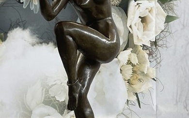 Maurice Guiraud-Riviere Dancer Bronze