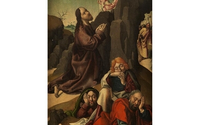 Meister von Guebwiller, tätig um 1490, Oberrheinischer Meister, Jesus am Ölberg