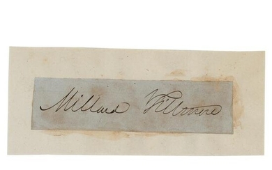 Millard Fillmore Signature