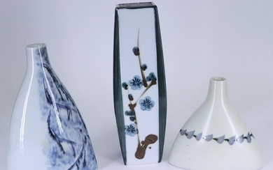 Modern Asian Studio Vases