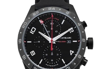 Montblanc Timewalker 116101 - TimeWalker Chronograph UTC Automatic Black Dial Men's Watch