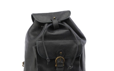 SOLD. Mulberry: A backpack of dark blue leather with gold tone hardware, adjustable straps and two exterior pockets. – Bruun Rasmussen Auctioneers of Fine Art