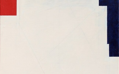 PARDI Gianfranco, Diagonale, 1980, acrylic on canvas, cm 50x50