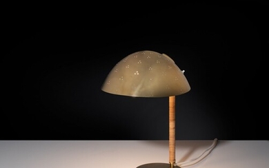 Paavo TYNELL 1890 - 1973 Lampe de table mod. 9209/10401 dite « Helmet » – circa 1940
