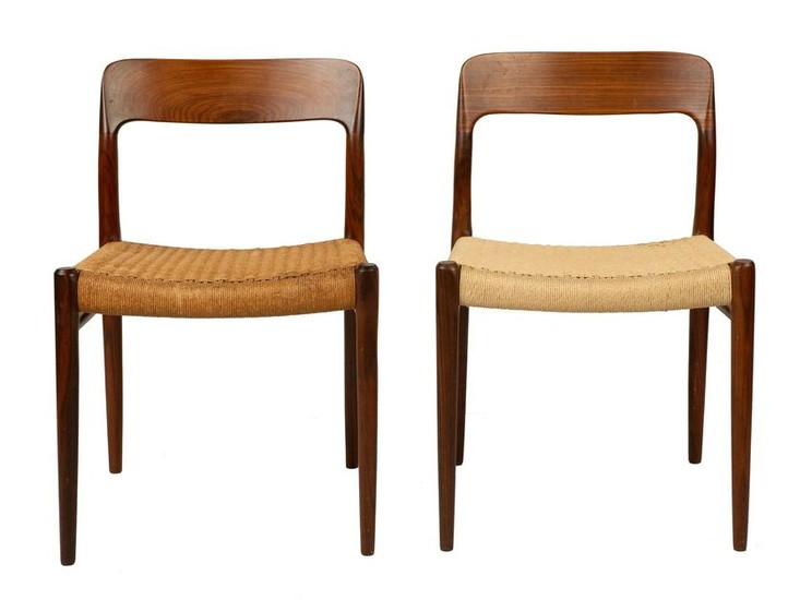 Pair of J.L. Møller Side Chairs