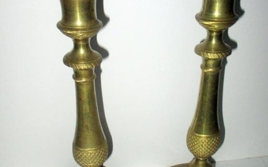 Pair of Period French Candlesticks