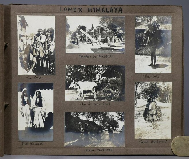 [Photo Album, Himalayan, ca. 1913]