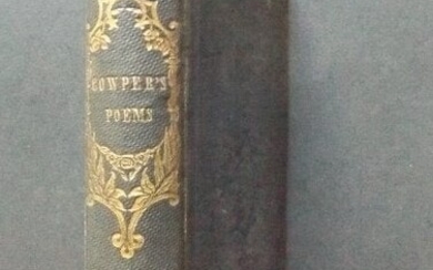 Poetical Works of William Cowper 1868
