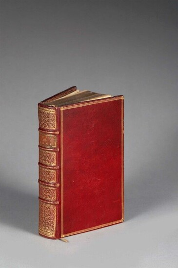 Protestantism]. DU MOULIN (Pierre). A Treatise on the Peace of the Soul, and the Contentment of the Spirit. In Amsterdam, by E.J. Ledet, 1729. In-8, [6] f., 587 p., [2] f., fr. in contemporary red morocco, spine with five raised bands, caissons...