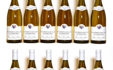 Puligny Montrachet, 1er Cru, Les Champs Gains, Domaine Potinet Ampeau, 2007, twelve bottles (boxed)