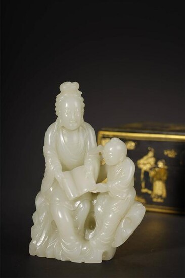 Qing Dynasty, Hetian Jade Ornament
