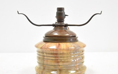 RARE LOUIS COMFORT TIFFANY ART POTTERY LAMP BASE