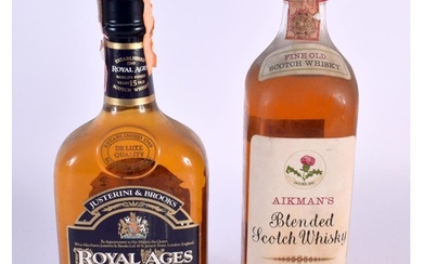 ROYAL AGES FIFTEN YEAR OLD BLENDED SCOTCH WHISKEY together w...