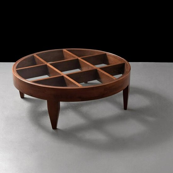 Rare Gio Ponti "Grid Structure" Coffee Table, COA
