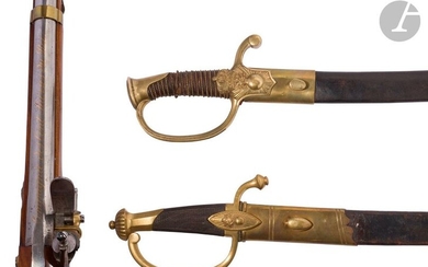 Rare flintlock rifle from the Company of the...