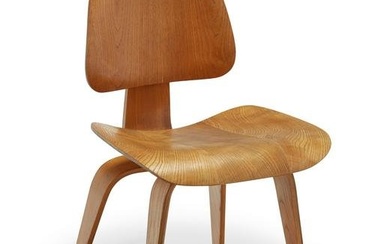 Ray and Charles Eames (1912-1988 and 1907-1978), DCW Molded Plywood Dining Chair for Herman Miller