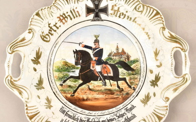 Reservist plate of the Prussian Leibgendarmerie 1916