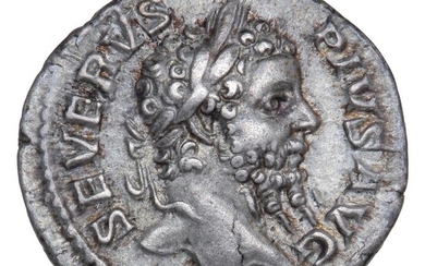 Roman Empire, Septimius Severus, 193–211, Denarius, Rome, 209, P M TR P...