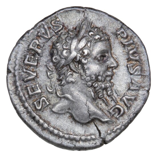 Roman Empire, Septimius Severus, 193–211, Denarius, Rome, 209, P M TR P...