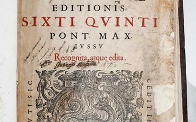 Sacra Bibbia... Venezia, Zenari, 1603.
