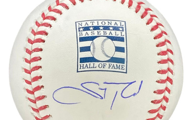 Scott Rolen Signed Hall of Fame Logo Baseball (Beckett)