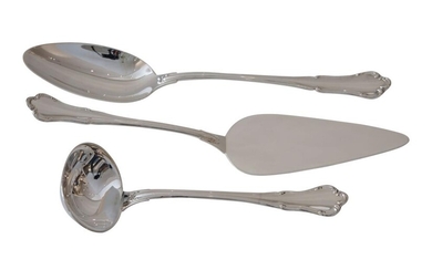 Serving cutlery | Dreiteiliges Vorlegebesteck Silber
